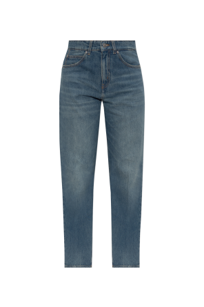 デニム・ジーパン SAINT LAURENT STRAIGHT COTTON JEANS Saint Laurent Straight leg jeans | Women's Clothing | Vitkac